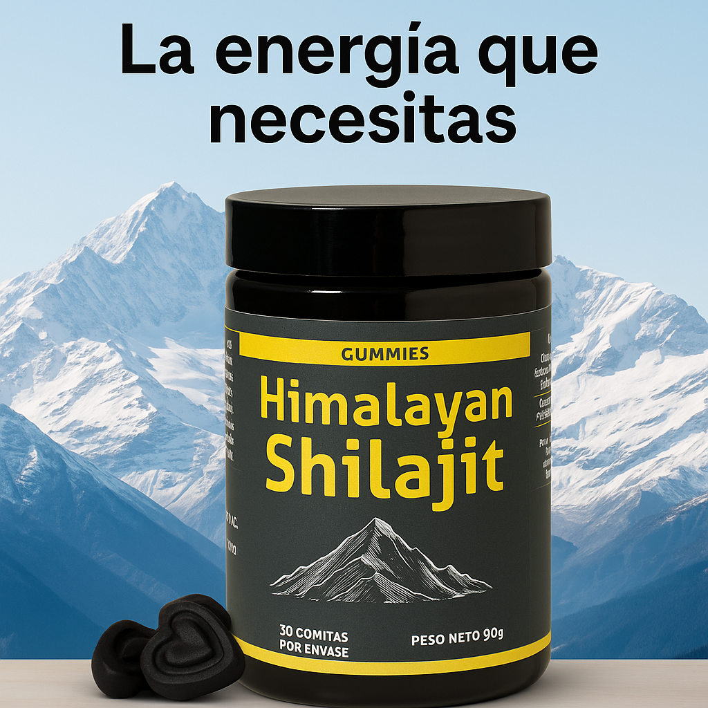 Shilajit Vital Gummies - Energía Ancestral en Cada Bocado