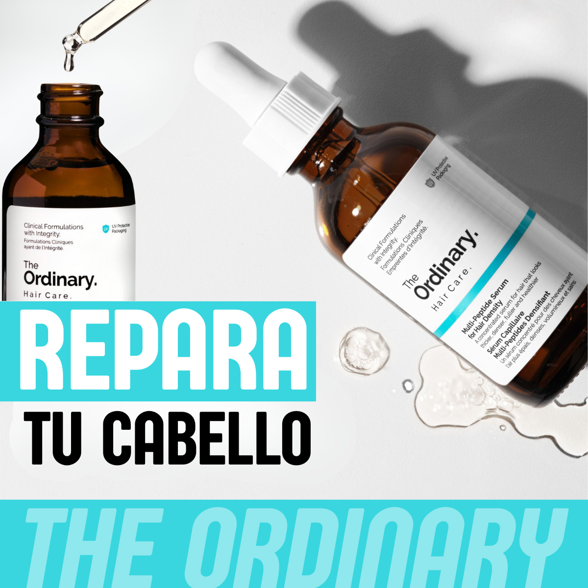 The Ordinary™ – Suero capilar multipeptídico para densidad